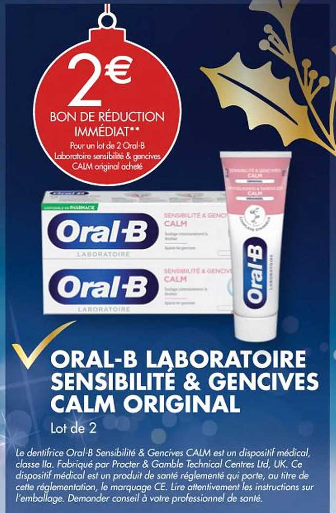 Oral-b Laboratoire Sensibilité & Gencives Calm Original