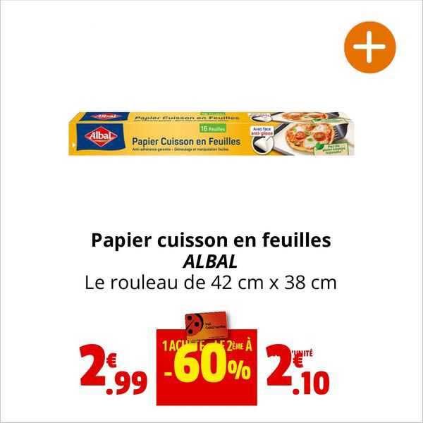Papier Cuisson En Feuilles Albal