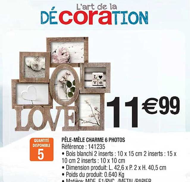 pêle-mêle charme 6 photos