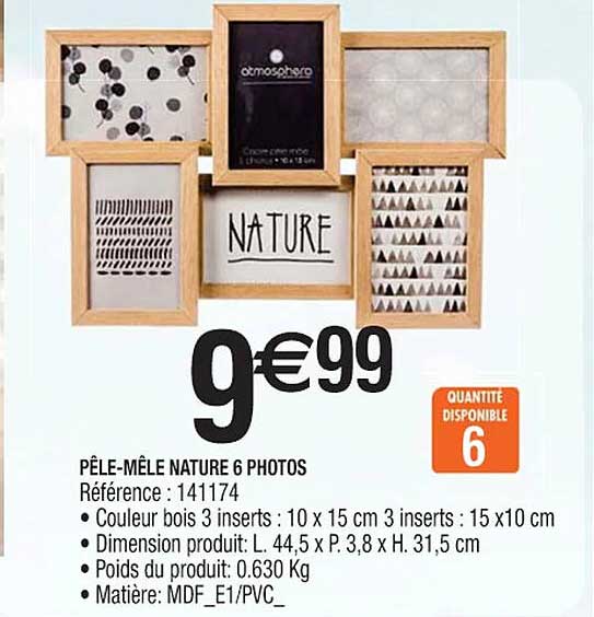 pêle-mêle nature 6 photos