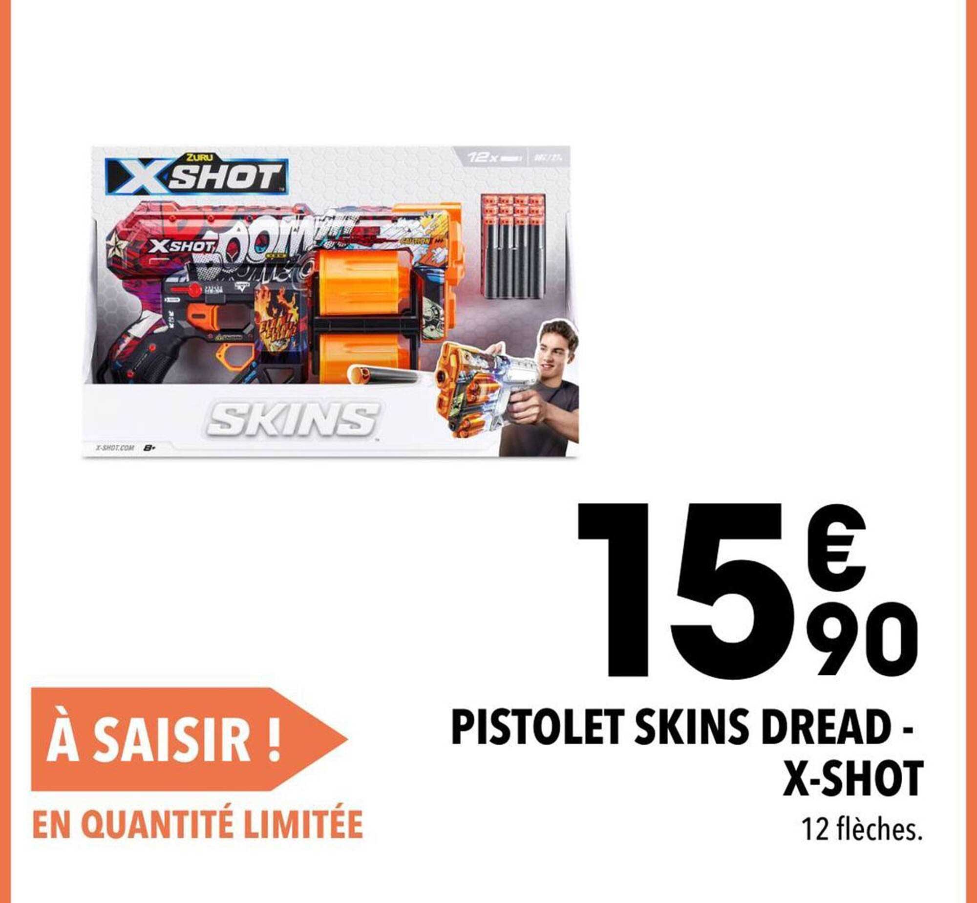 pistolet skins dread-x-shot