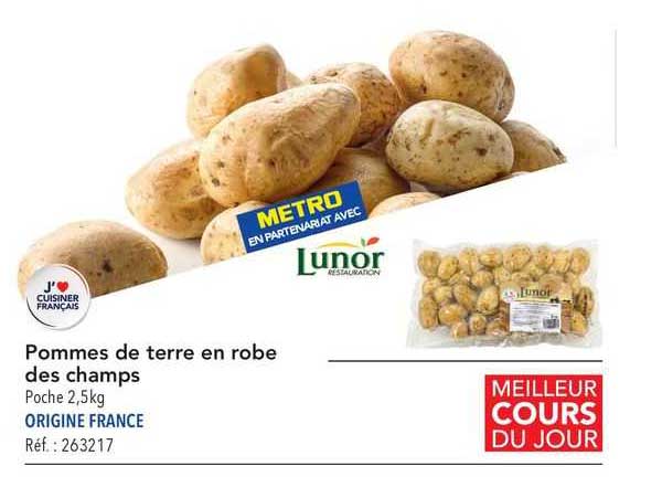 pommes de terre en robe des champs