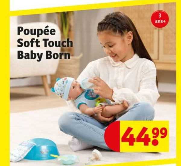 Poupée Soft Touch Baby Born