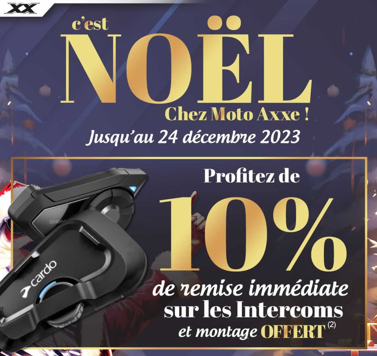 profitez de 10% de remise immédiate sur les intercoms et montage offert