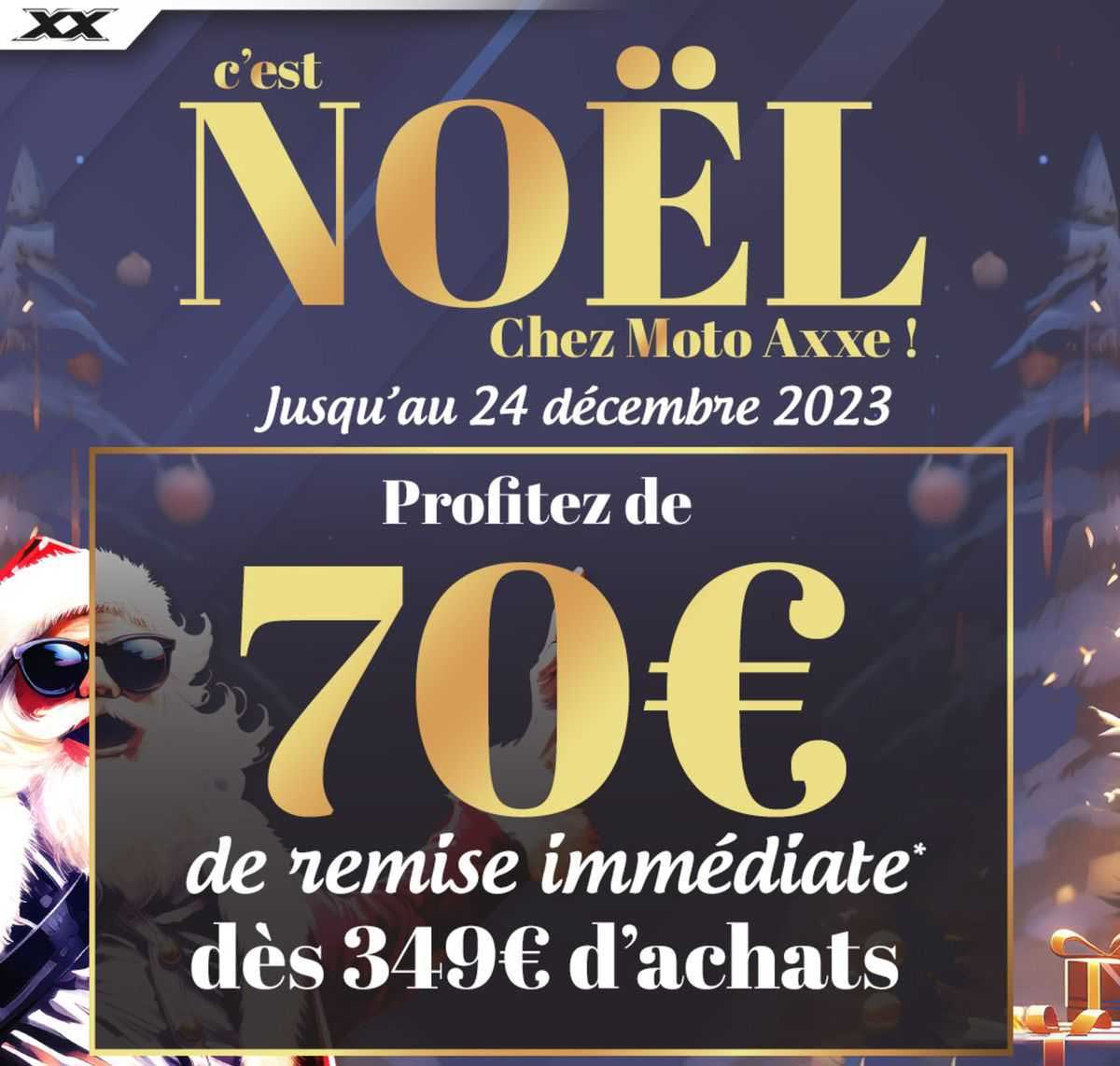 profitez de 70€ de remise immédiate dès 349€ d'achats