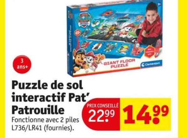 puzzle de sol interactif pat' patrouille