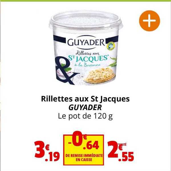 rillettes aux st jacques guyader