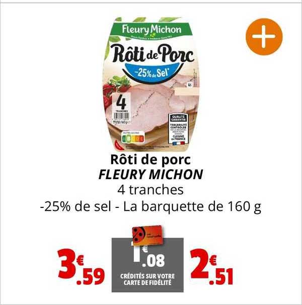 rôti de porc fleury michon