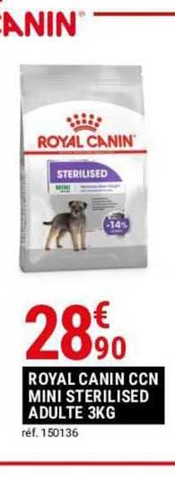 royal canin ccn mini sterilised adulte 3 kg