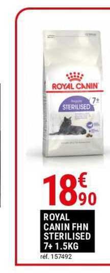 royal canin fhn sterilised 7+ 1.5 kg