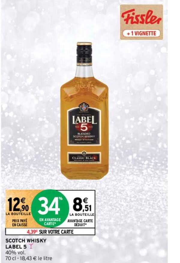 Scotch Whisky Label 5