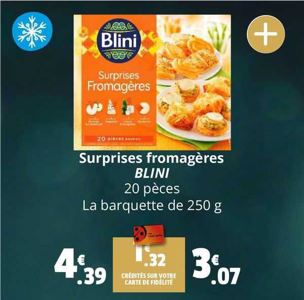 Surprises Fromagères Blini