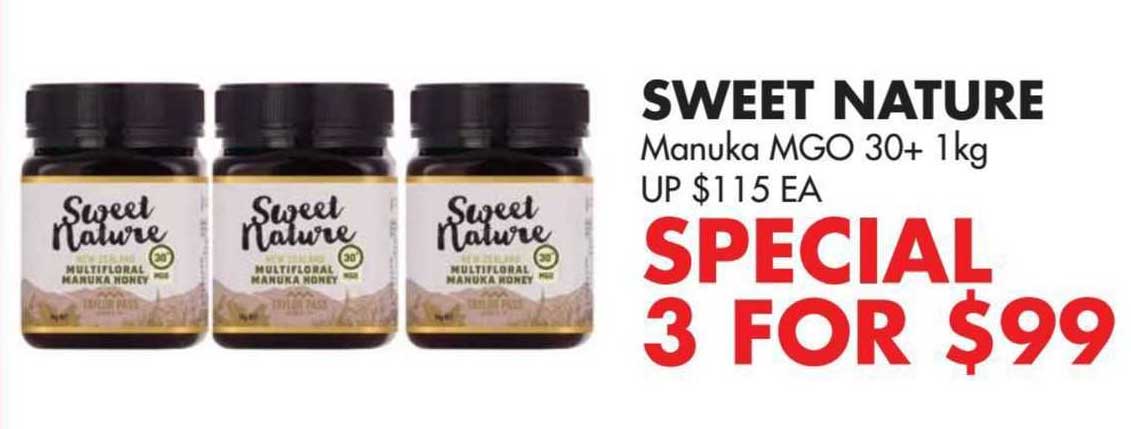Sweet Nature Manuka Mgo 30+ 1kg