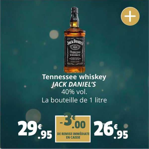 tennessee whiskey jack daniel's