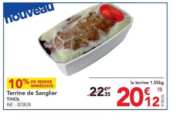Terrine De Sanglier Thiol