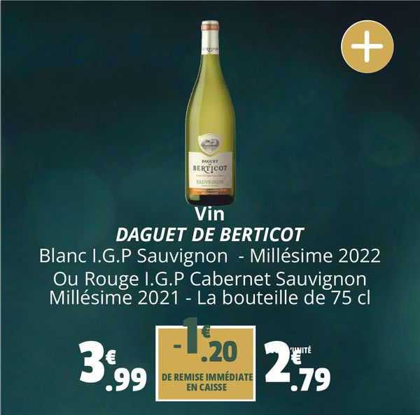 vin daguet de berticot