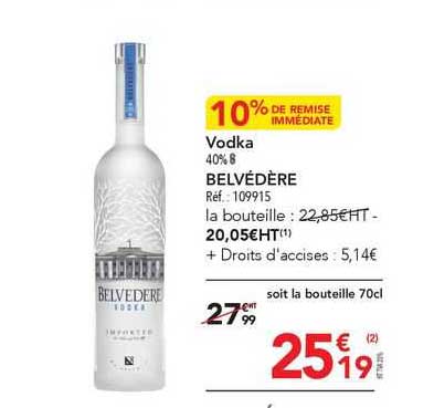 Vodka Belvédère