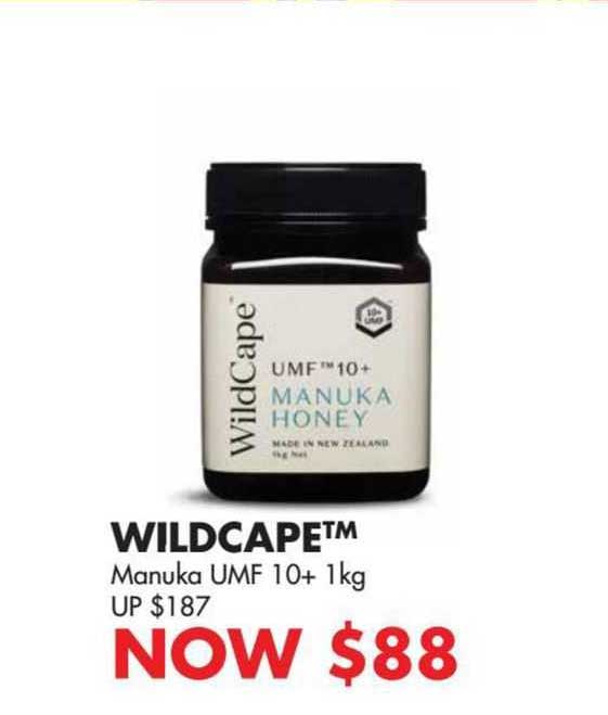 wildcape manuka umf 10+ 1kg