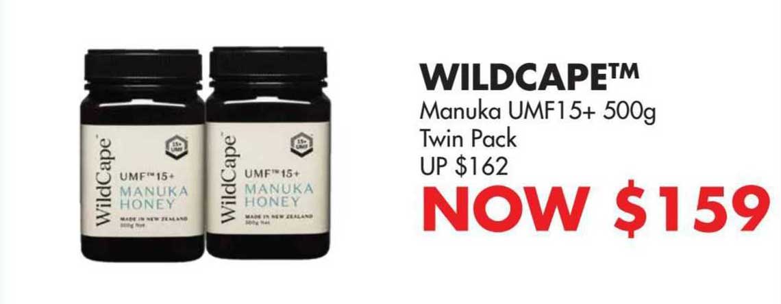 wildcape manuka umf15+ 500g