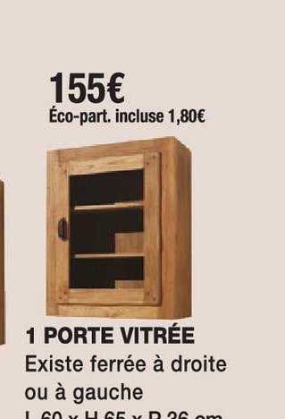 1 Porte Vitrée