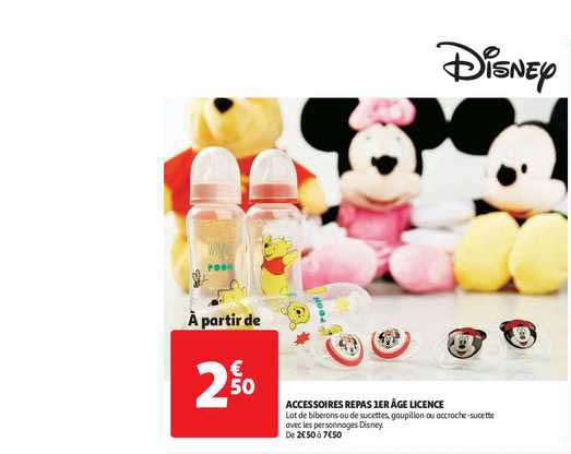 accessoires repas 1er âge licence