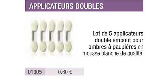 applicateurs doubles