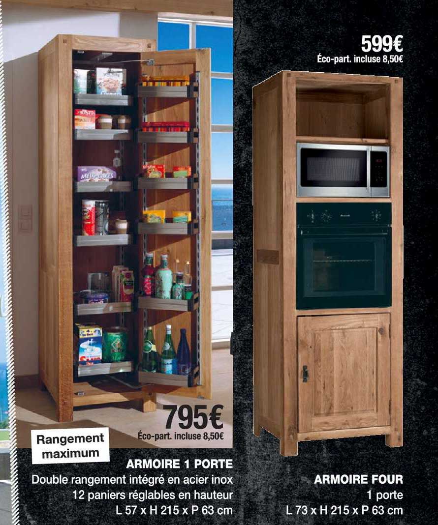 Armoire 1 Porte Armoire Four