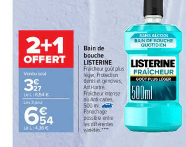 Bain De Bouche Listerine