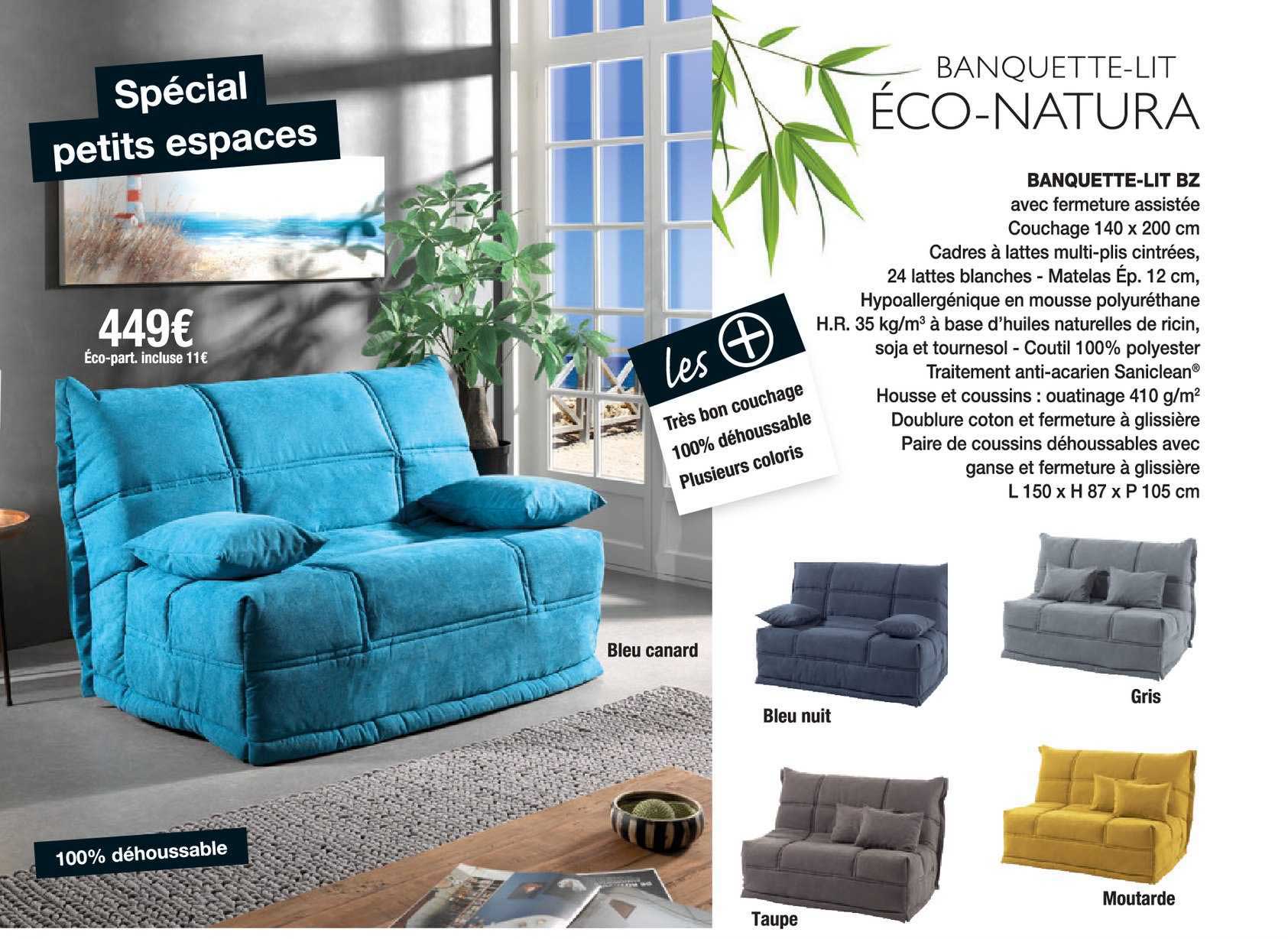 banquette-lit éco-natura