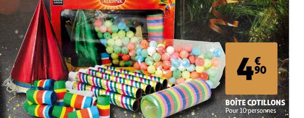 boîte cotillons