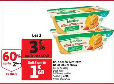 bols de légumes idées de maman blédina