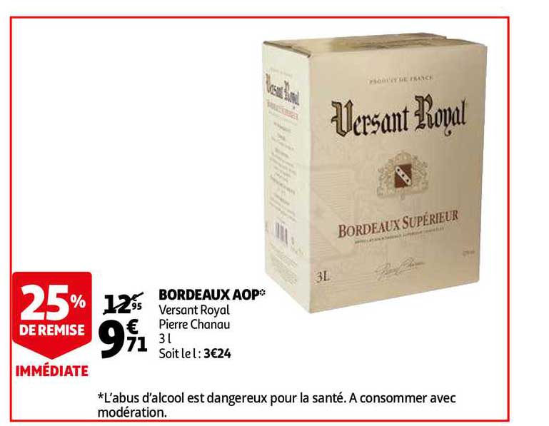 bordeaux aop versant royal pierre chanau