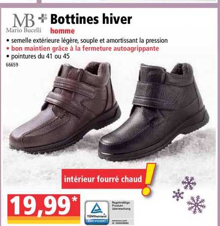 Bottines Hiver Mario Bucelli