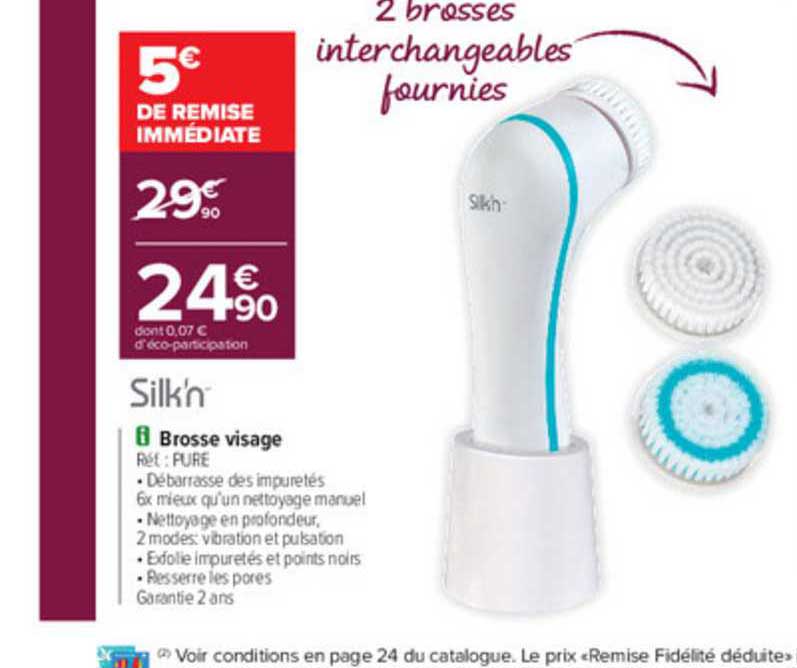 brosse visage silk'n