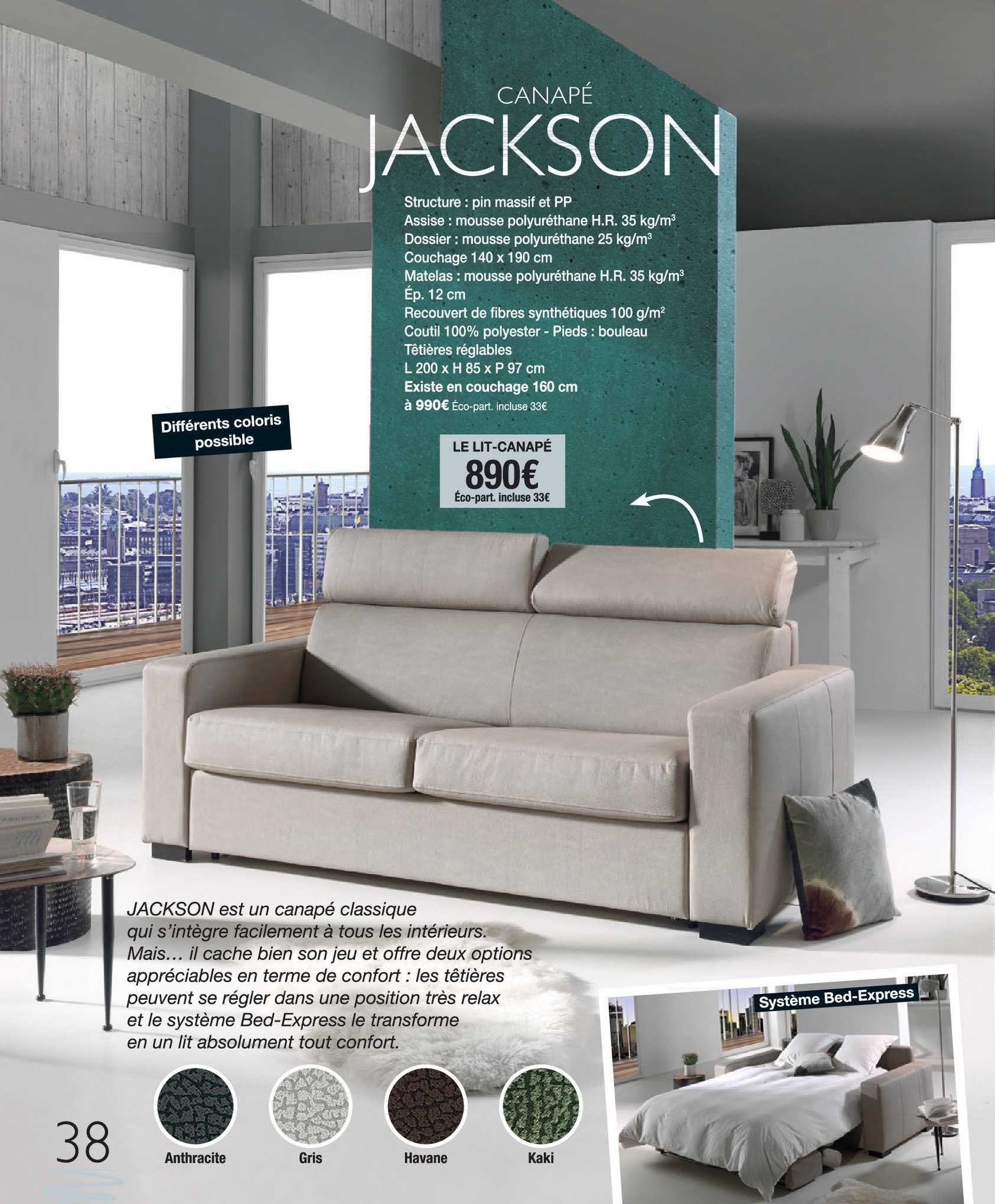 canapé jackson