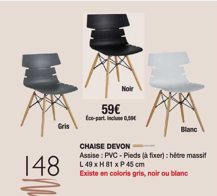 chaise devon