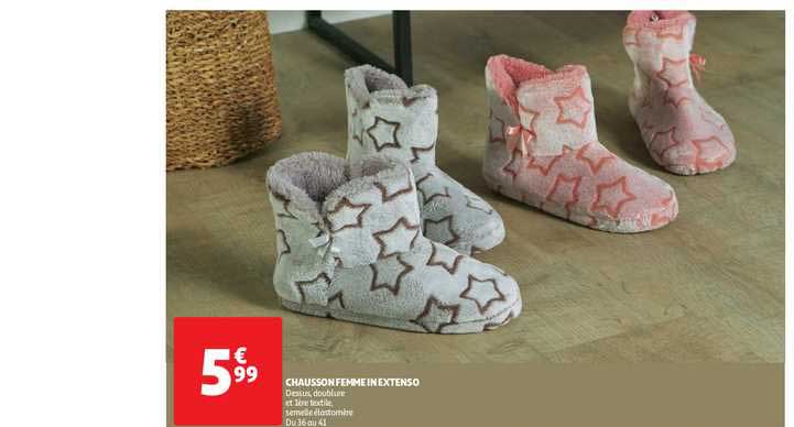 chausson femme in extenso