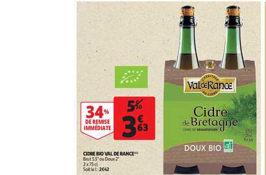 cidre bio val de france
