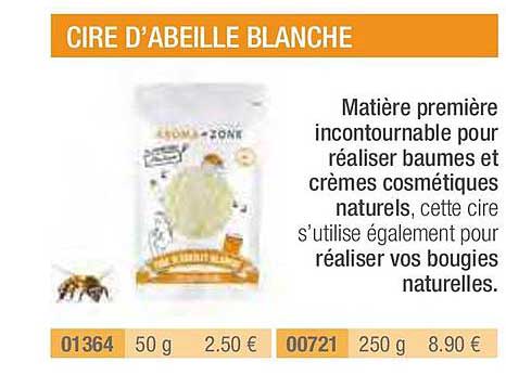 cire d'abeille blanche