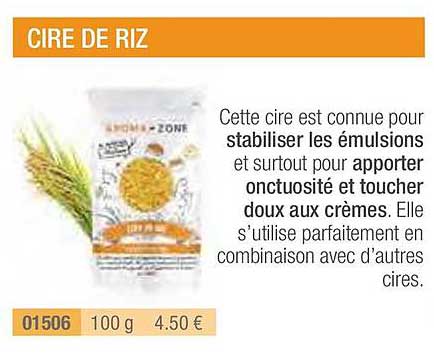 Cire De Riz