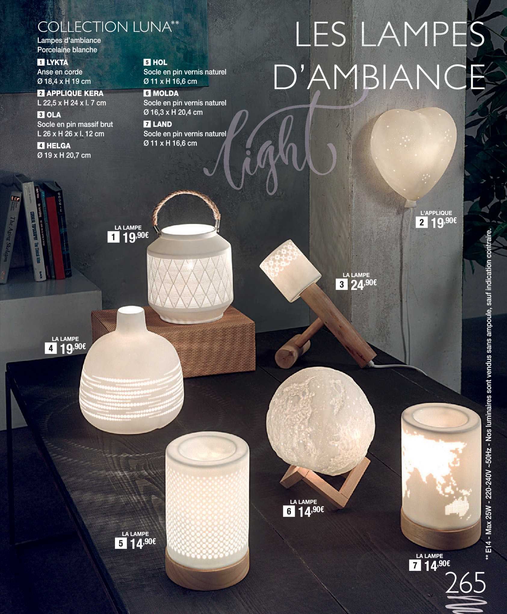 collection luna  : lykkta, applique kera, ola, helga, hol, molda, land