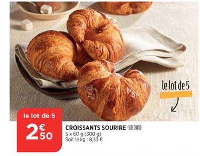croissants sourire