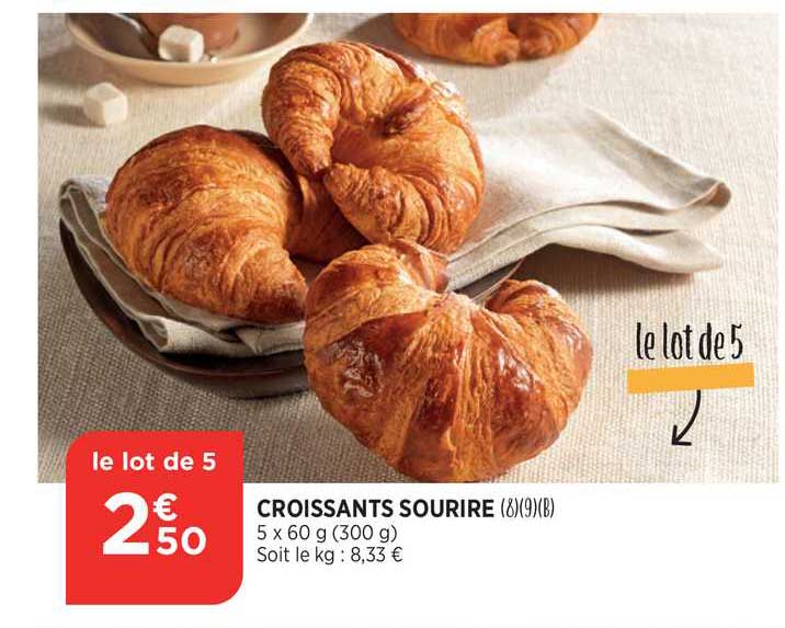 croissants sourire