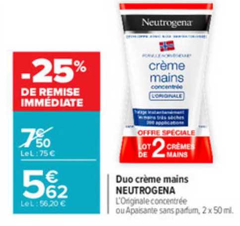 Duo Crème Mains Neutrogena