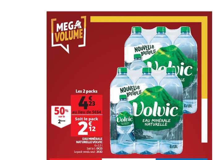 Eau Minérale Naturelle Volvic