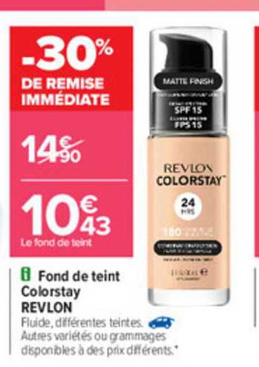 fond de teint colorstay revlon