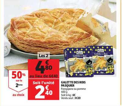 Galette Des Rois Pasquier