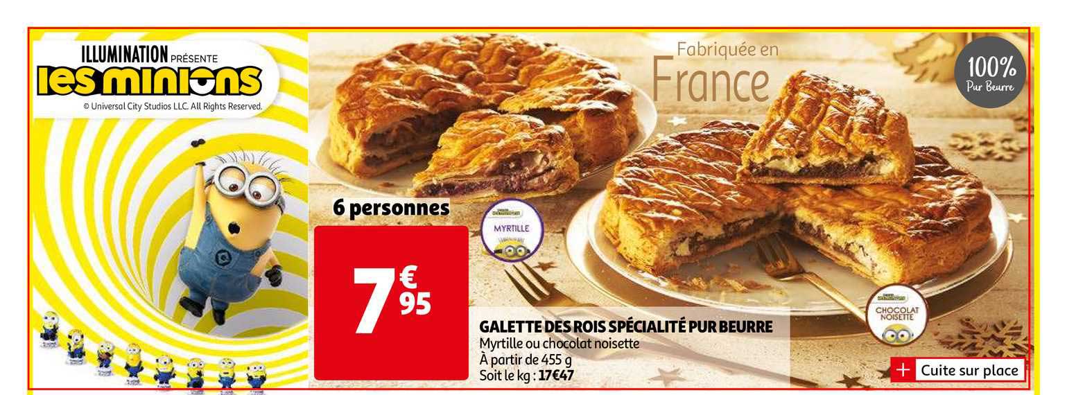 galette des rois spécialité pur beurre