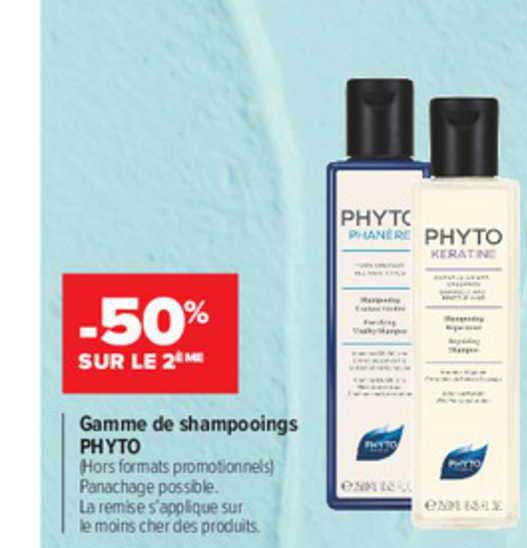 gamme de shampooings phyto