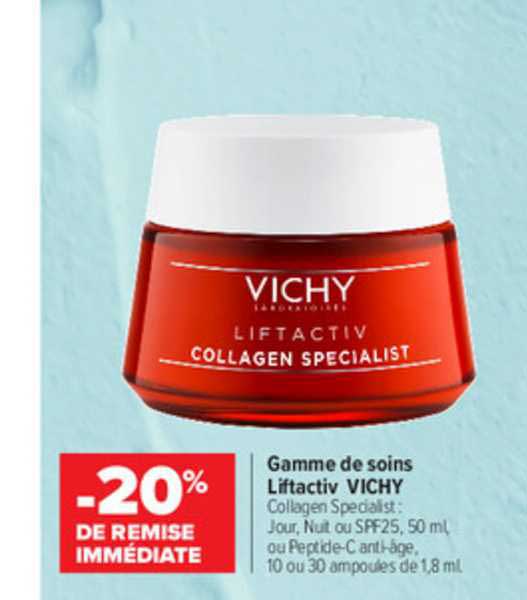 Gamme De Soins Liftactiv Vichy